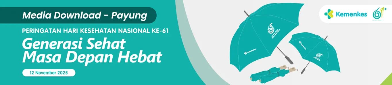 Payung Hari Kesehatan Nasional (HKN) Ke-61